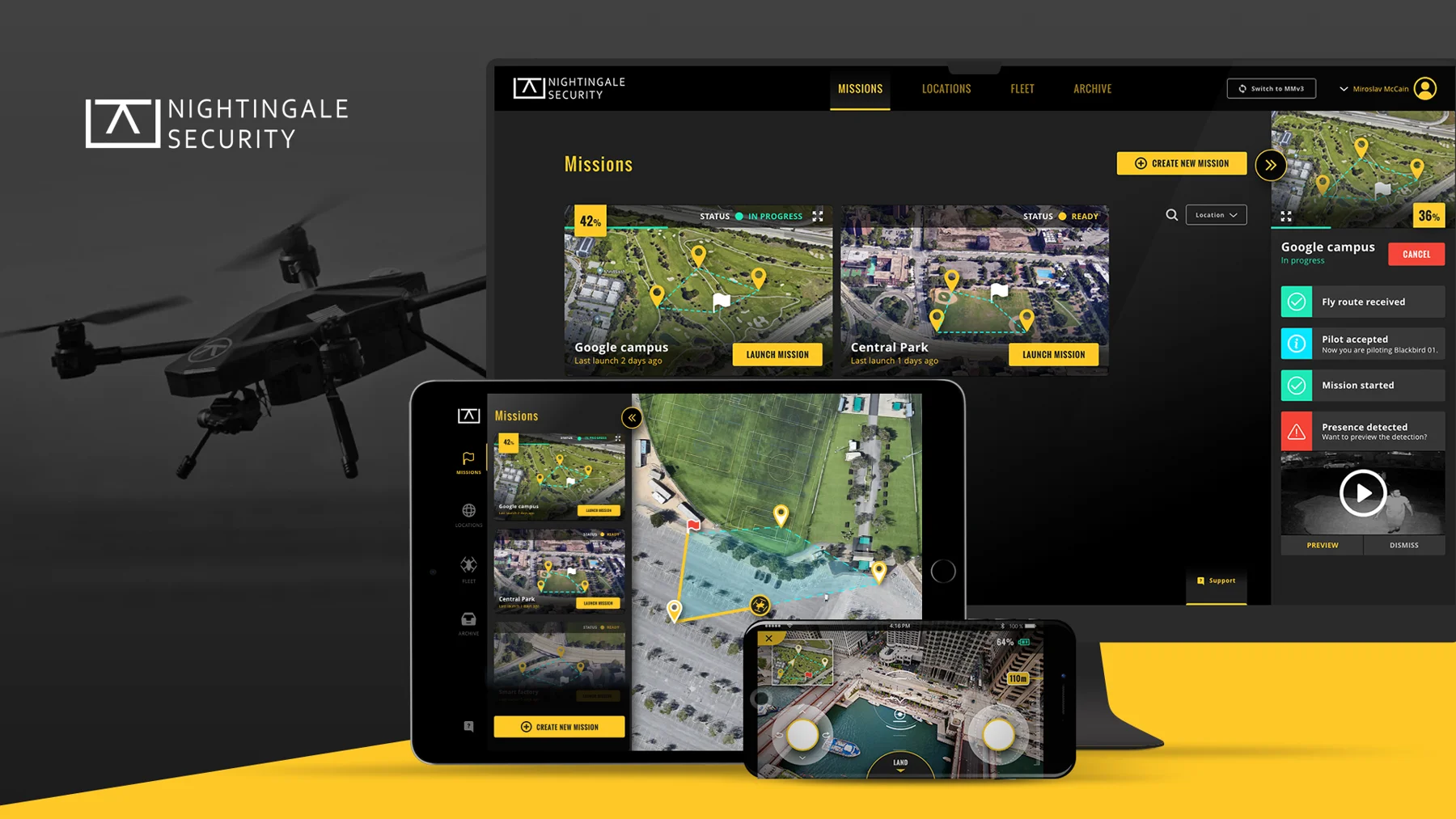 Nightingale · INDT / Nokia R&D project preview